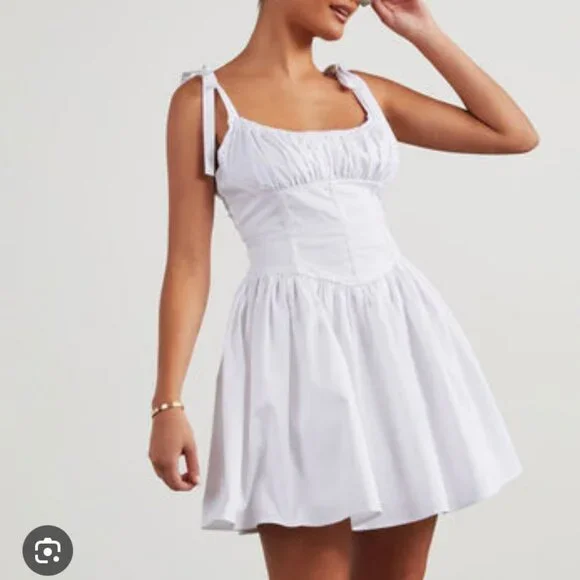 Vici Arya Corset Flare Mini Dress - Picture 1 of 6